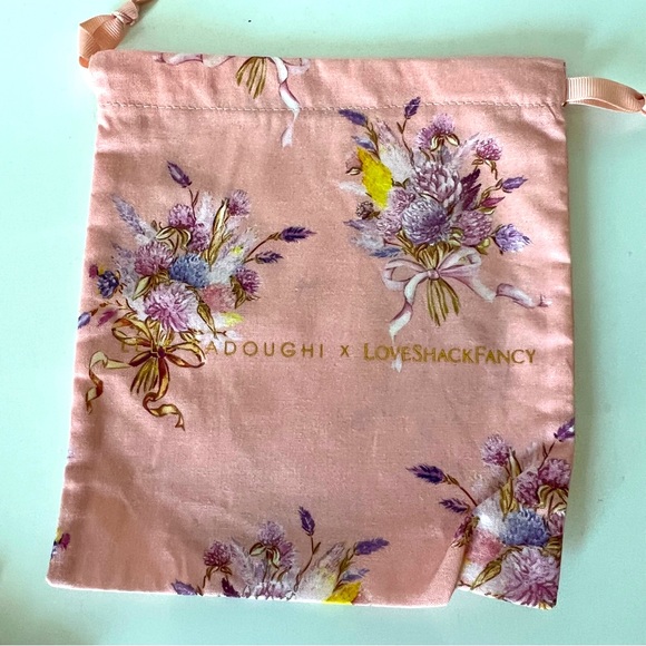 Set of 3 LoveShackFancy Lele Sadoughi headband dust bags - Picture 2 of 5